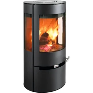Aduro 9 Kaminofen – Schwarzer Stahl mit Schublade, 8 kW